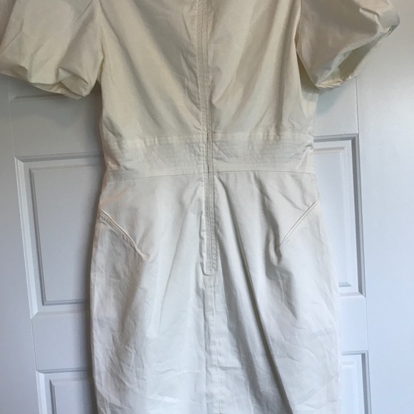 Zac Posen off white dress size 6 - Picture 3 of 5